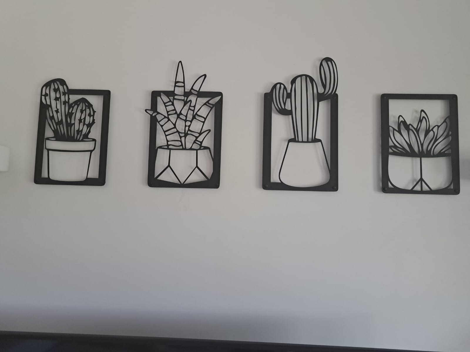 Metal Wall Art, Succulent Plant, Plant Art, Metallium