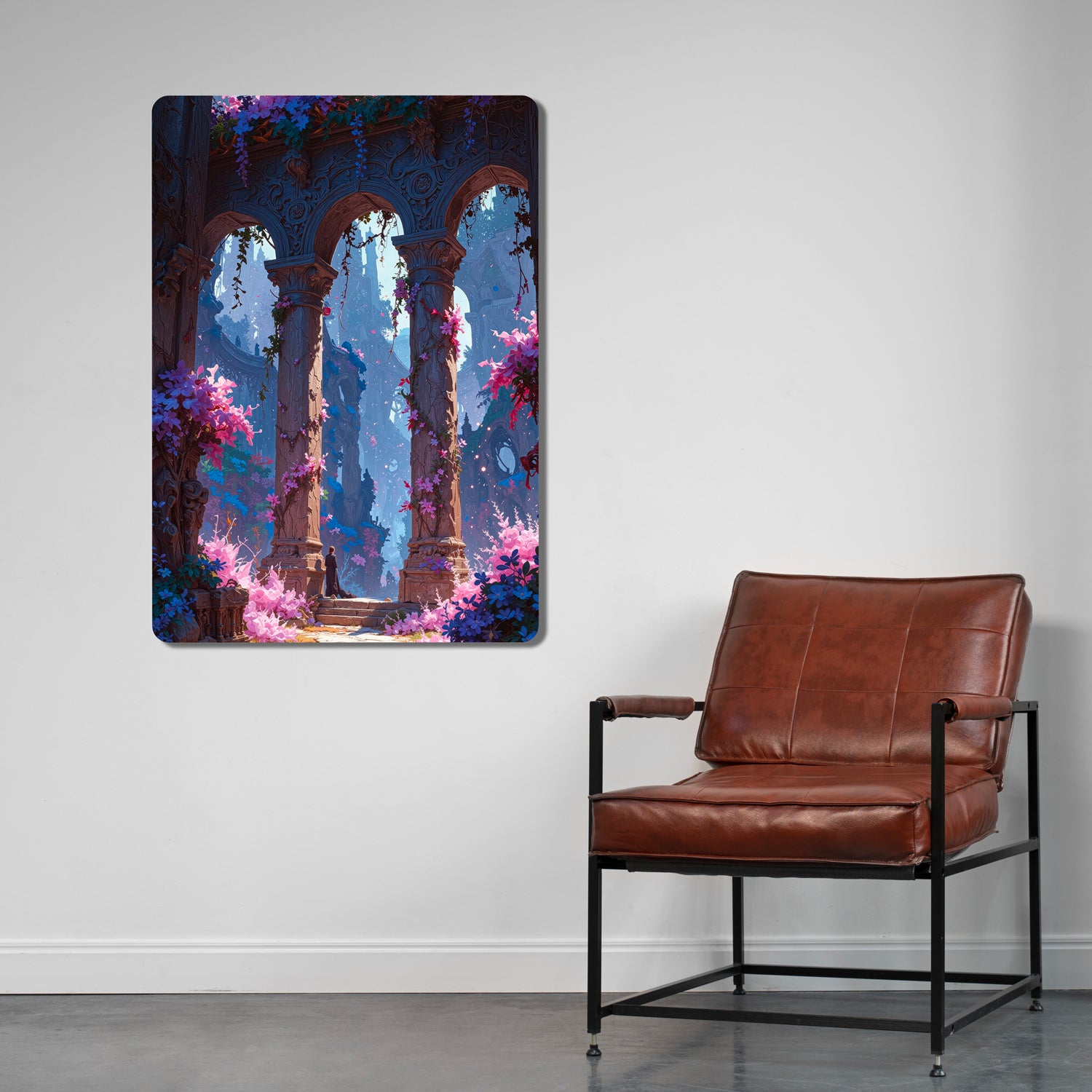 Sleek, high-definition wall art printed on durable 1.2mm mild steel. Available in sizes from A4 to A1.