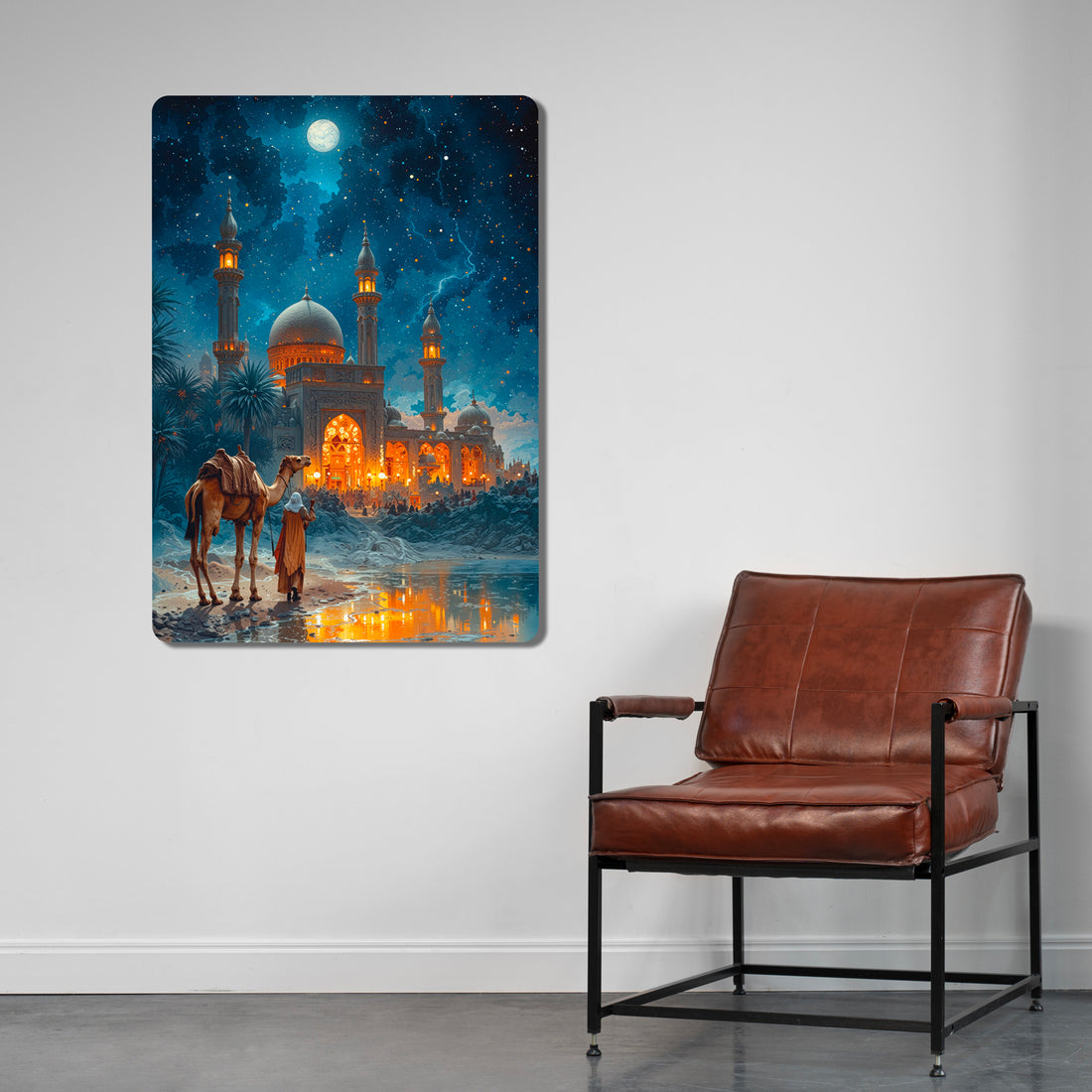 Sleek, high-definition wall art printed on durable 1.2mm mild steel. Available in sizes from A4 to A1.