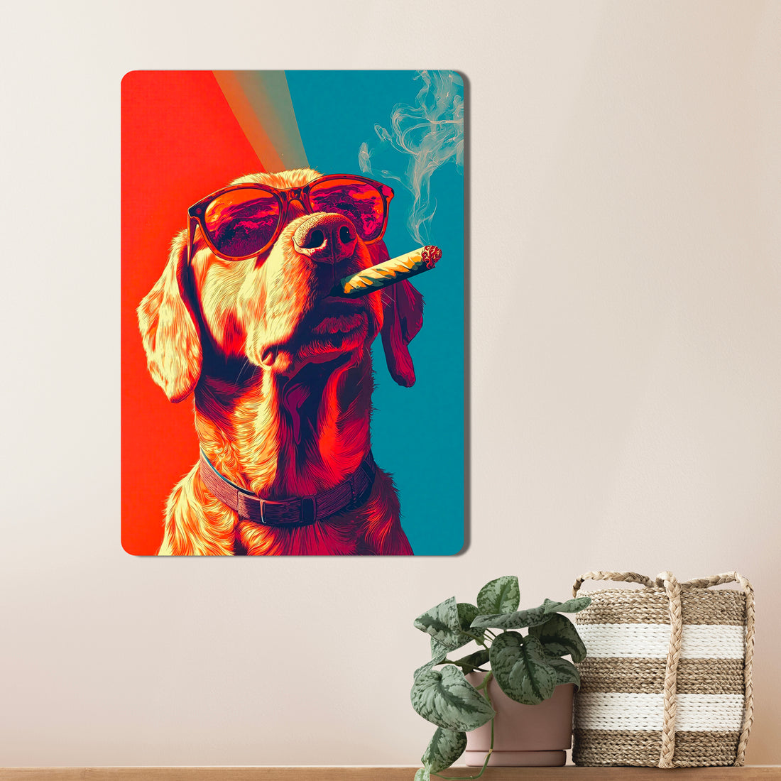 Bark Boss Metal Art Poster