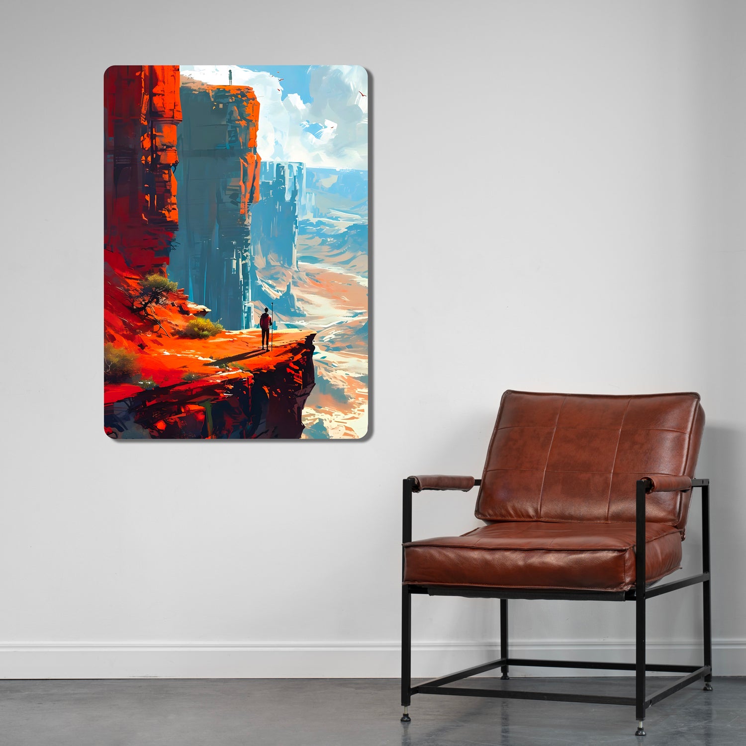 Sleek, high-definition wall art printed on durable 1.2mm mild steel. Available in sizes from A4 to A1.