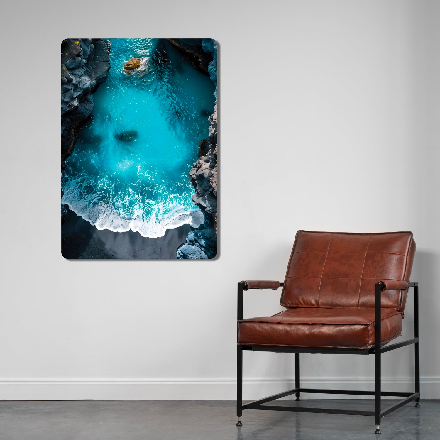 Sleek, high-definition wall art printed on durable 1.2mm mild steel. Available in sizes from A4 to A1.