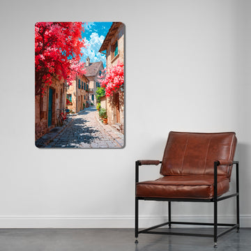 Sleek, high-definition wall art printed on durable 1.2mm mild steel. Available in sizes from A4 to A1.