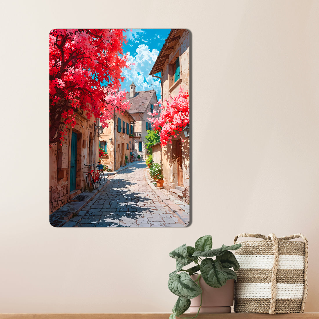 Sleek, high-definition wall art printed on durable 1.2mm mild steel. Available in sizes from A4 to A1.