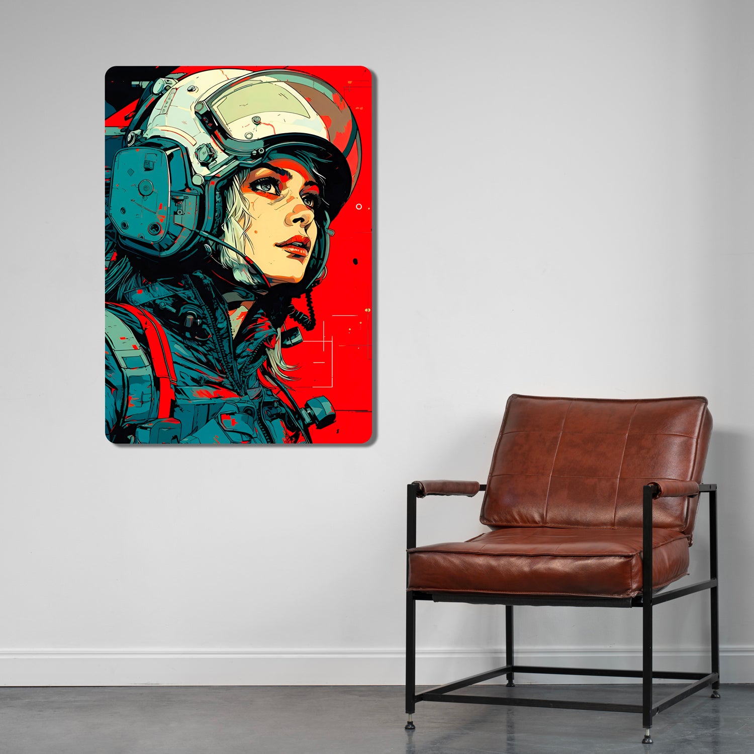 Sleek, high-definition wall art printed on durable 1.2mm mild steel. Available in sizes from A4 to A1.
