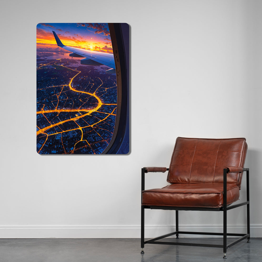 Sleek, high-definition wall art printed on durable 1.2mm mild steel. Available in sizes from A4 to A1.