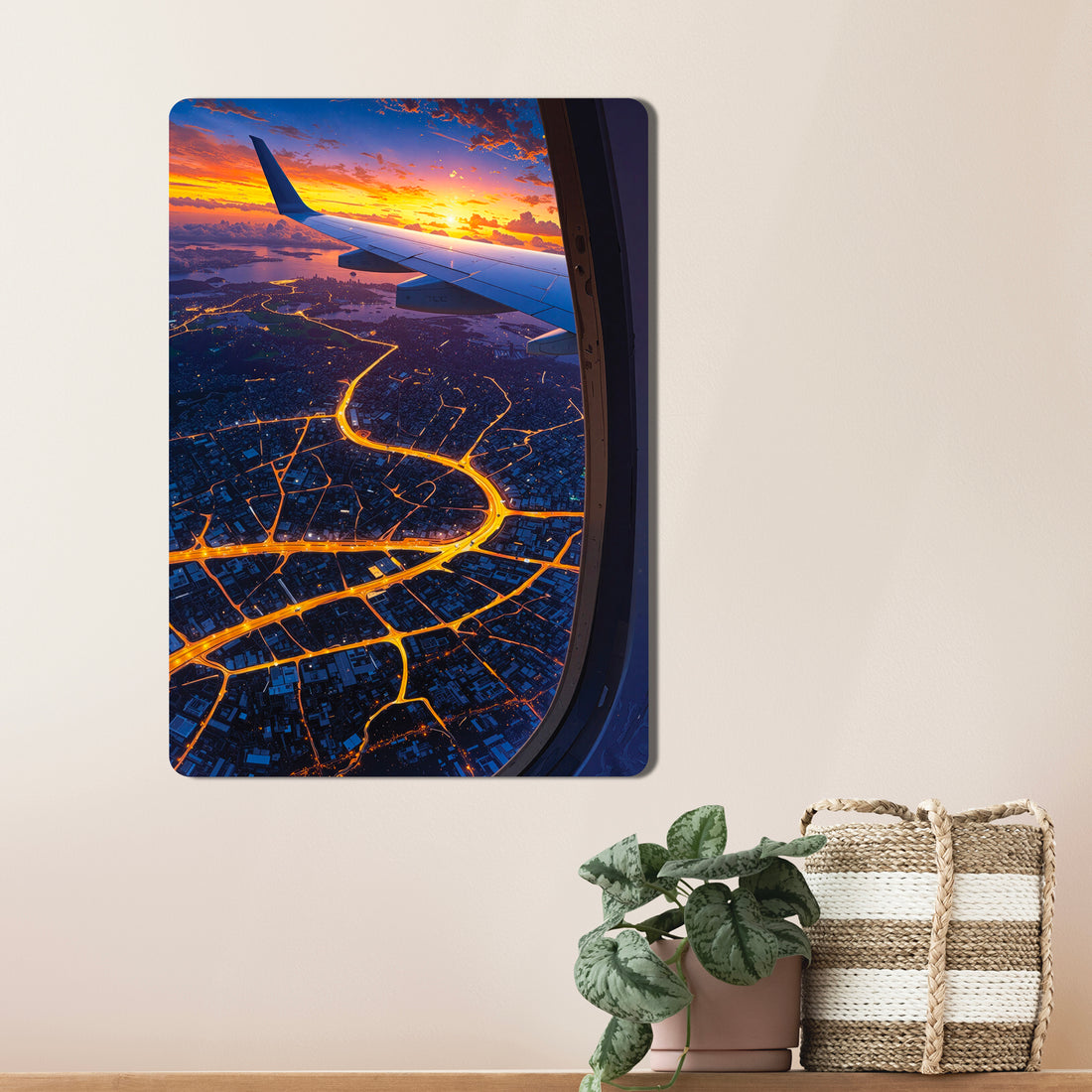 Sleek, high-definition wall art printed on durable 1.2mm mild steel. Available in sizes from A4 to A1.