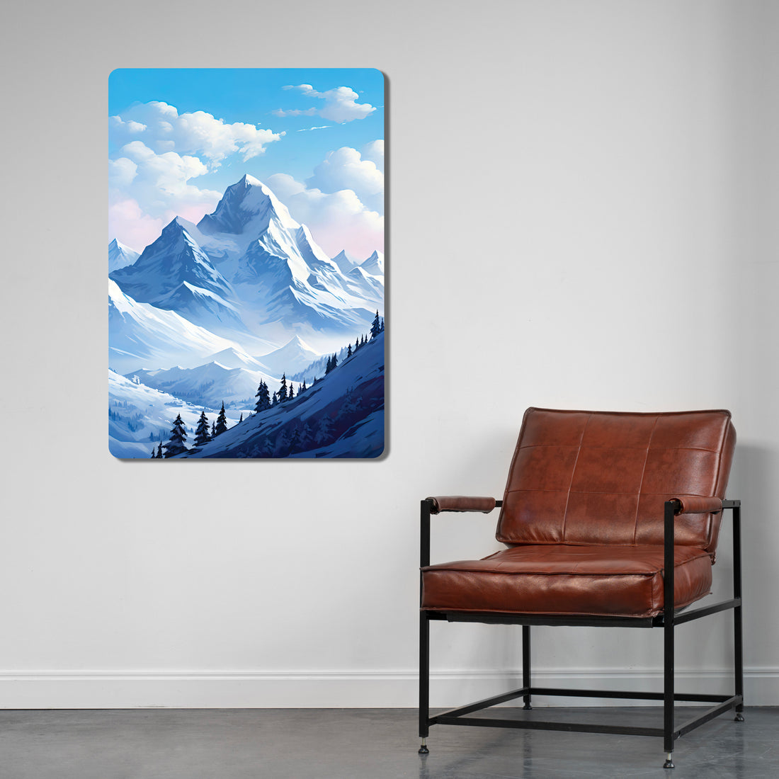 Sleek, high-definition wall art printed on durable 1.2mm mild steel. Available in sizes from A4 to A1.