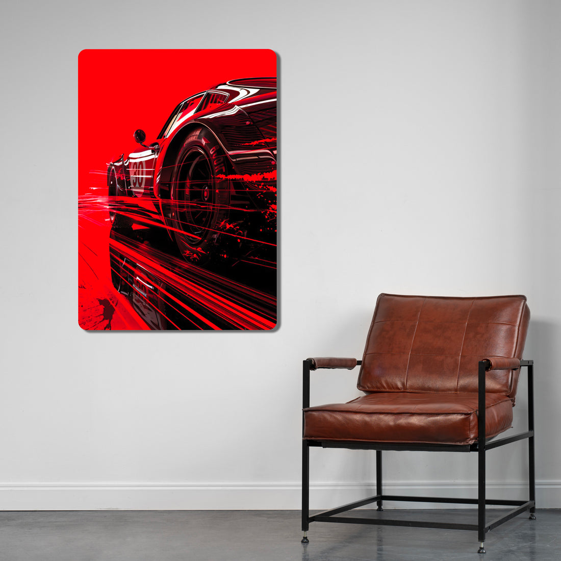 Sleek, high-definition wall art printed on durable 1.2mm mild steel. Available in sizes from A4 to A1.