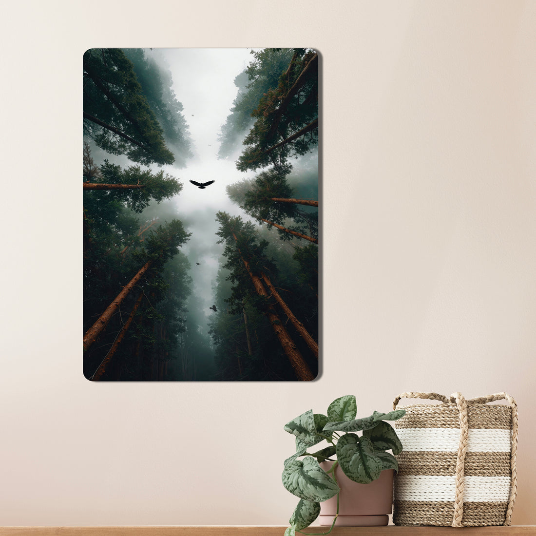 Sleek, high-definition wall art printed on durable 1.2mm mild steel. Available in sizes from A4 to A1.
