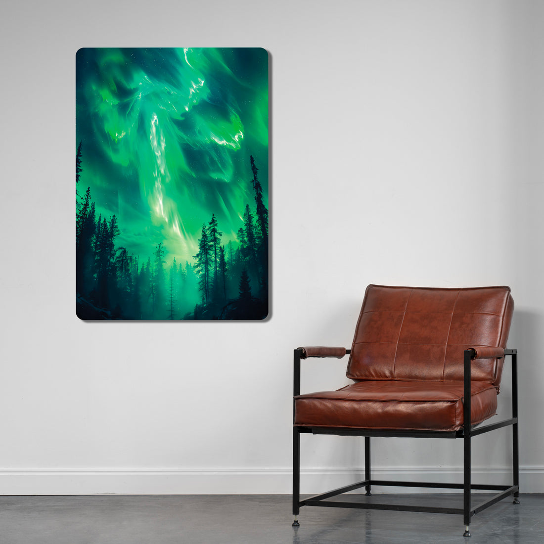 Sleek, high-definition wall art printed on durable 1.2mm mild steel. Available in sizes from A4 to A1.