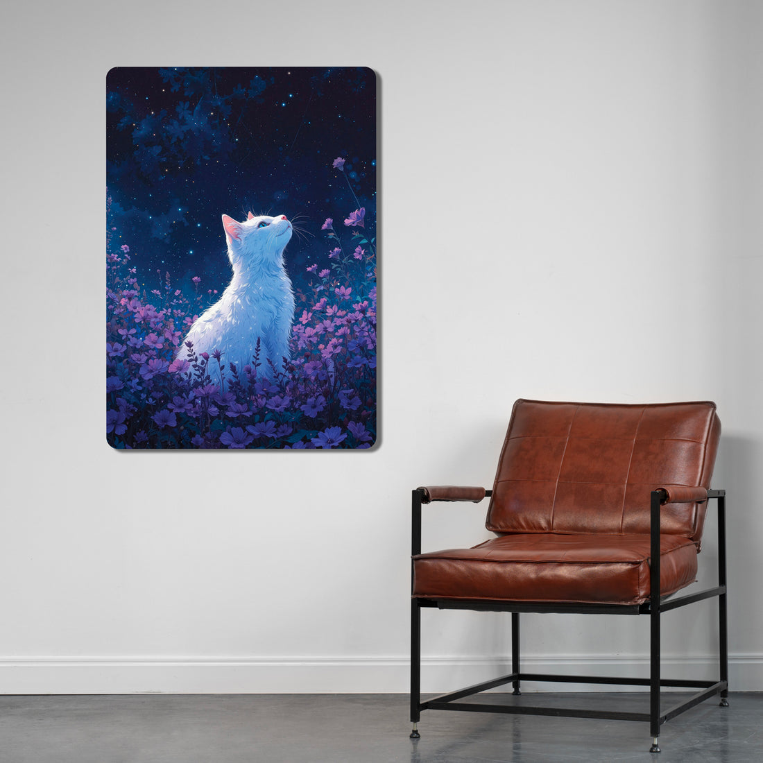 Sleek, high-definition wall art printed on durable 1.2mm mild steel. Available in sizes from A4 to A1.
