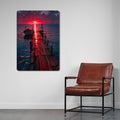Sleek, high-definition wall art printed on durable 1.2mm mild steel. Available in sizes from A4 to A1.