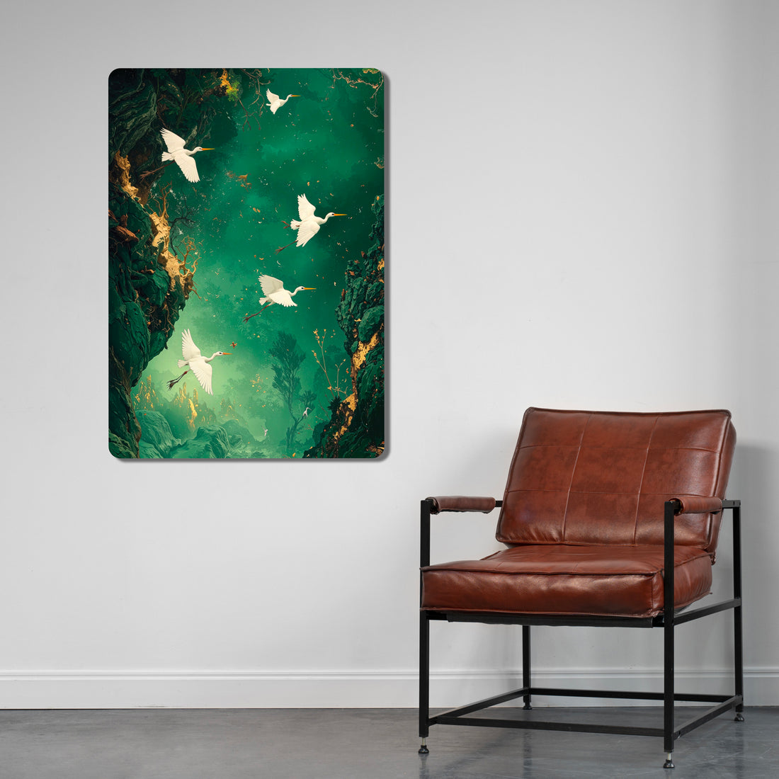 Sleek, high-definition wall art printed on durable 1.2mm mild steel. Available in sizes from A4 to A1.