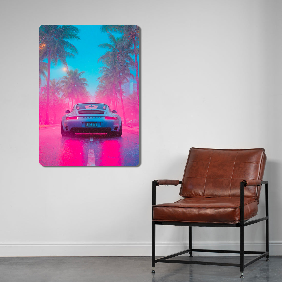 Sleek, high-definition wall art printed on durable 1.2mm mild steel. Available in sizes from A4 to A1.