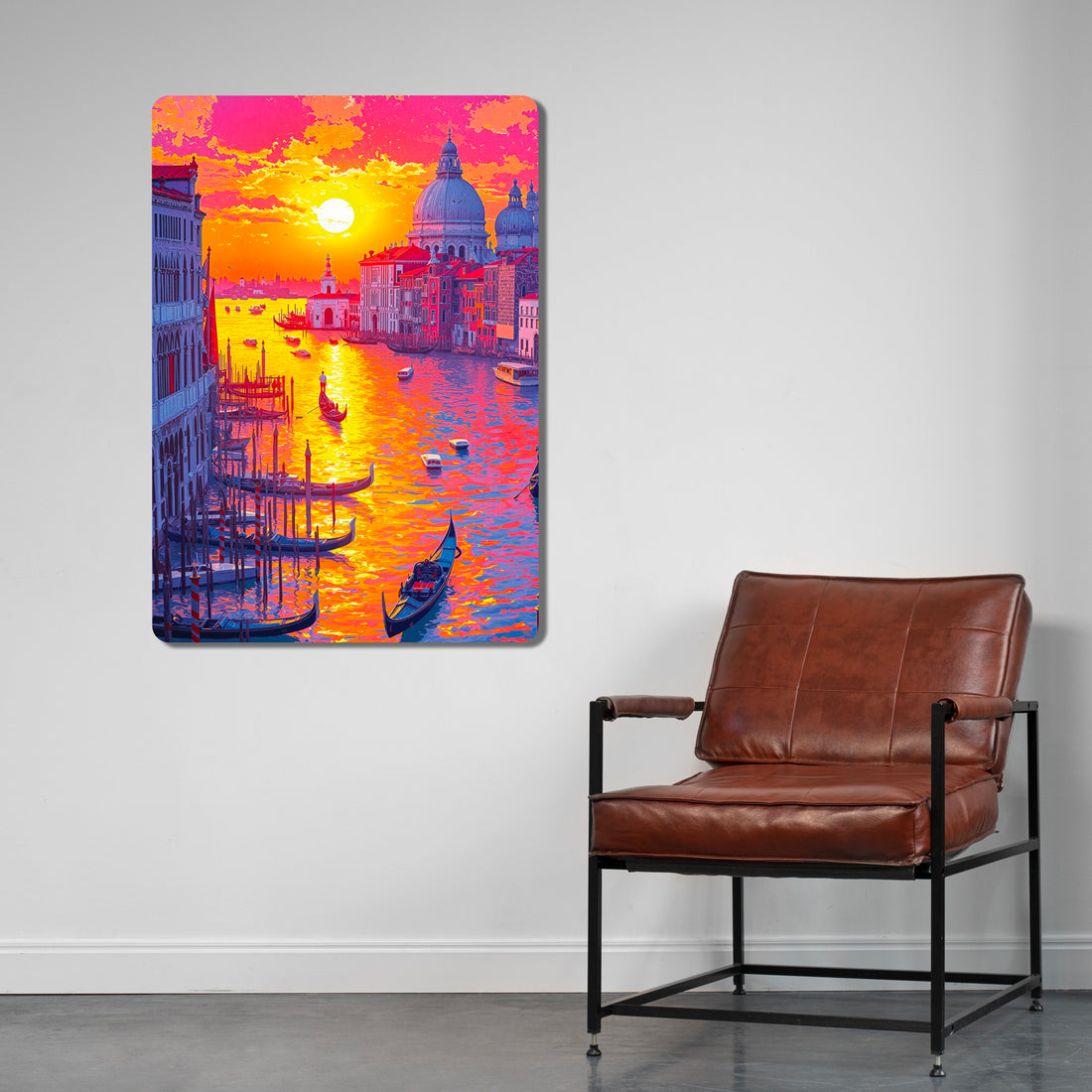 Sleek, high-definition wall art printed on durable 1.2mm mild steel. Available in sizes from A4 to A1.