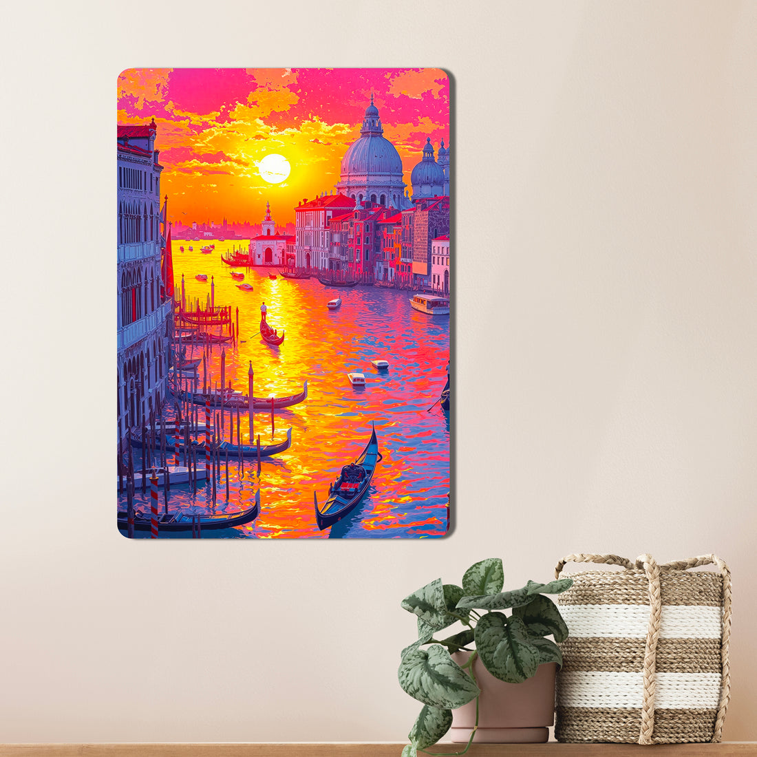 Sleek, high-definition wall art printed on durable 1.2mm mild steel. Available in sizes from A4 to A1.