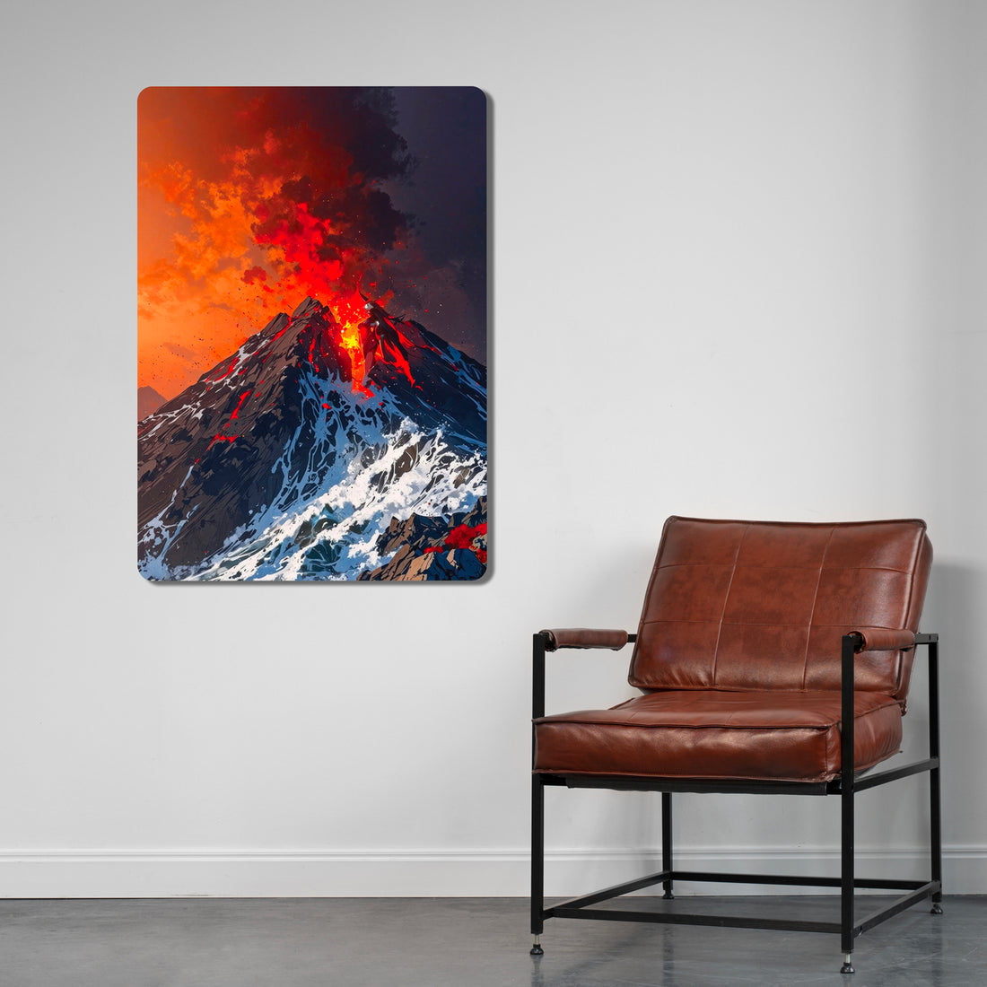 Sleek, high-definition wall art printed on durable 1.2mm mild steel. Available in sizes from A4 to A1.