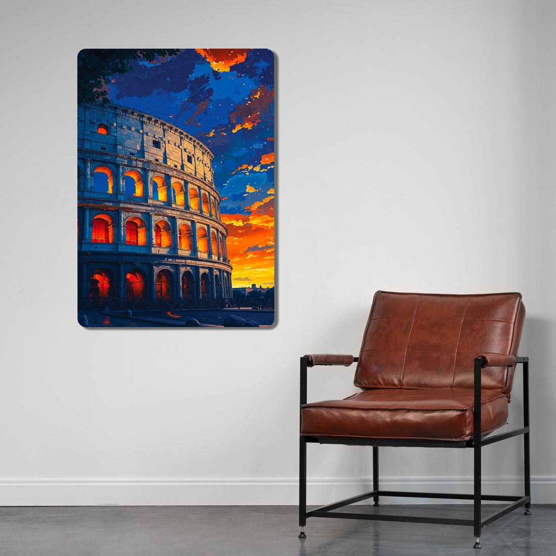 Sleek, high-definition wall art printed on durable 1.2mm mild steel. Available in sizes from A4 to A1.