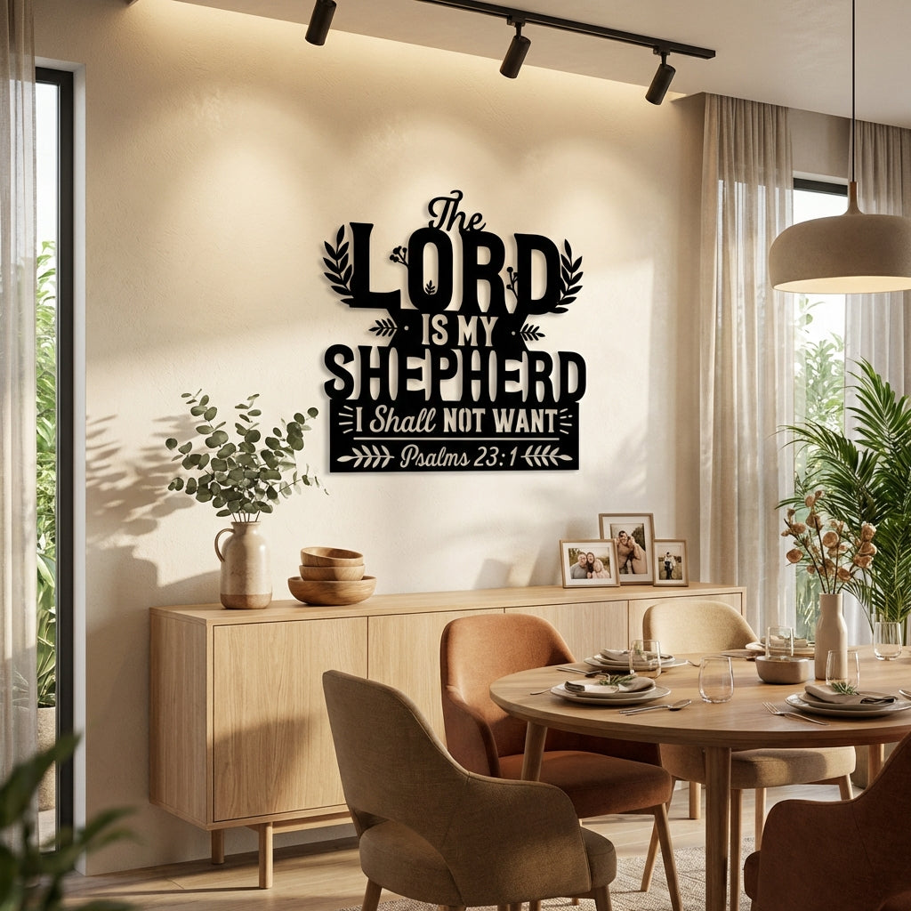 My Shepherd Metal Wall Art - Interior Mockup