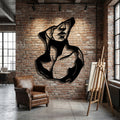 Partly Apollo Metal Wall Art - Interior Mockup