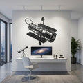 Hubble Telescope Metal Wall Art - Interior Mockup