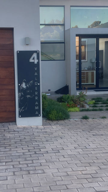 Metal House Numbers - Metallium - Metal Signage 