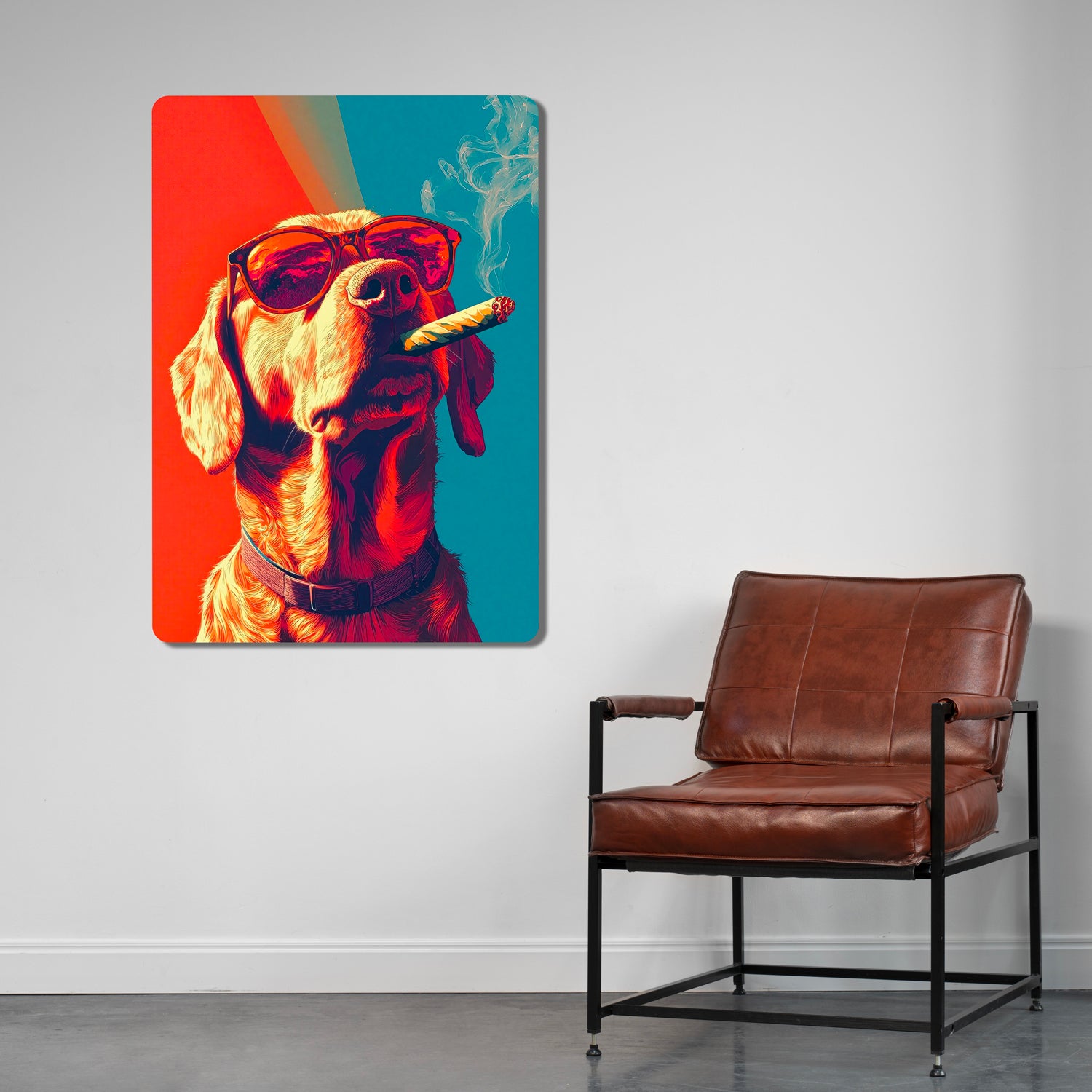Bark Boss Metal Art Poster