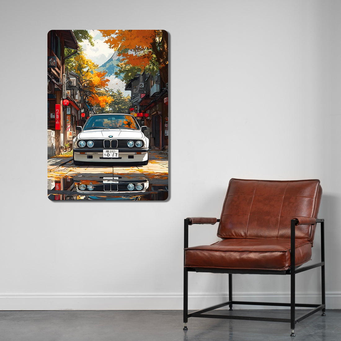 Sleek, high-definition wall art printed on durable 1.2mm mild steel. Available in sizes from A4 to A1.