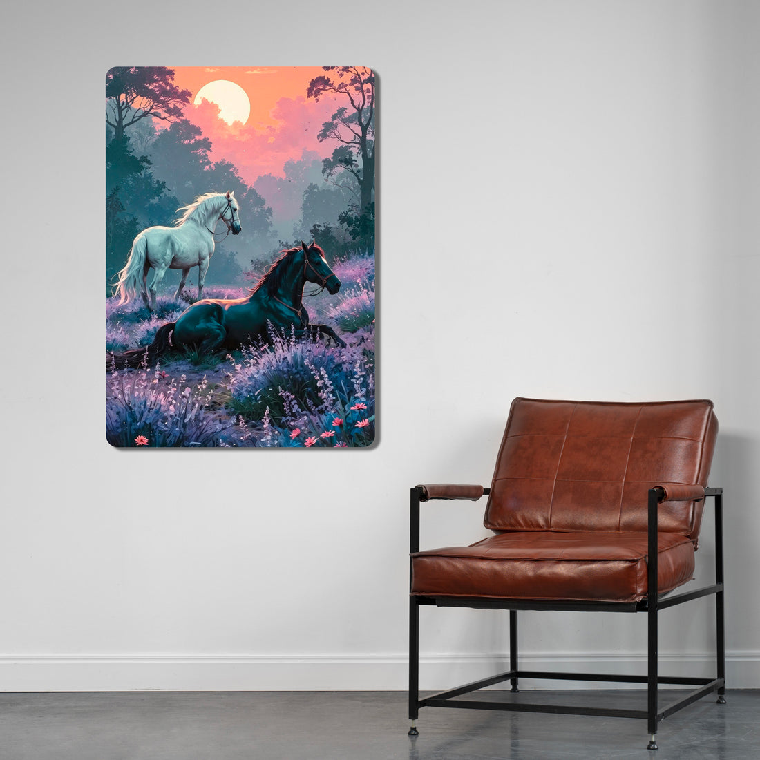 Sleek, high-definition wall art printed on durable 1.2mm mild steel. Available in sizes from A4 to A1.